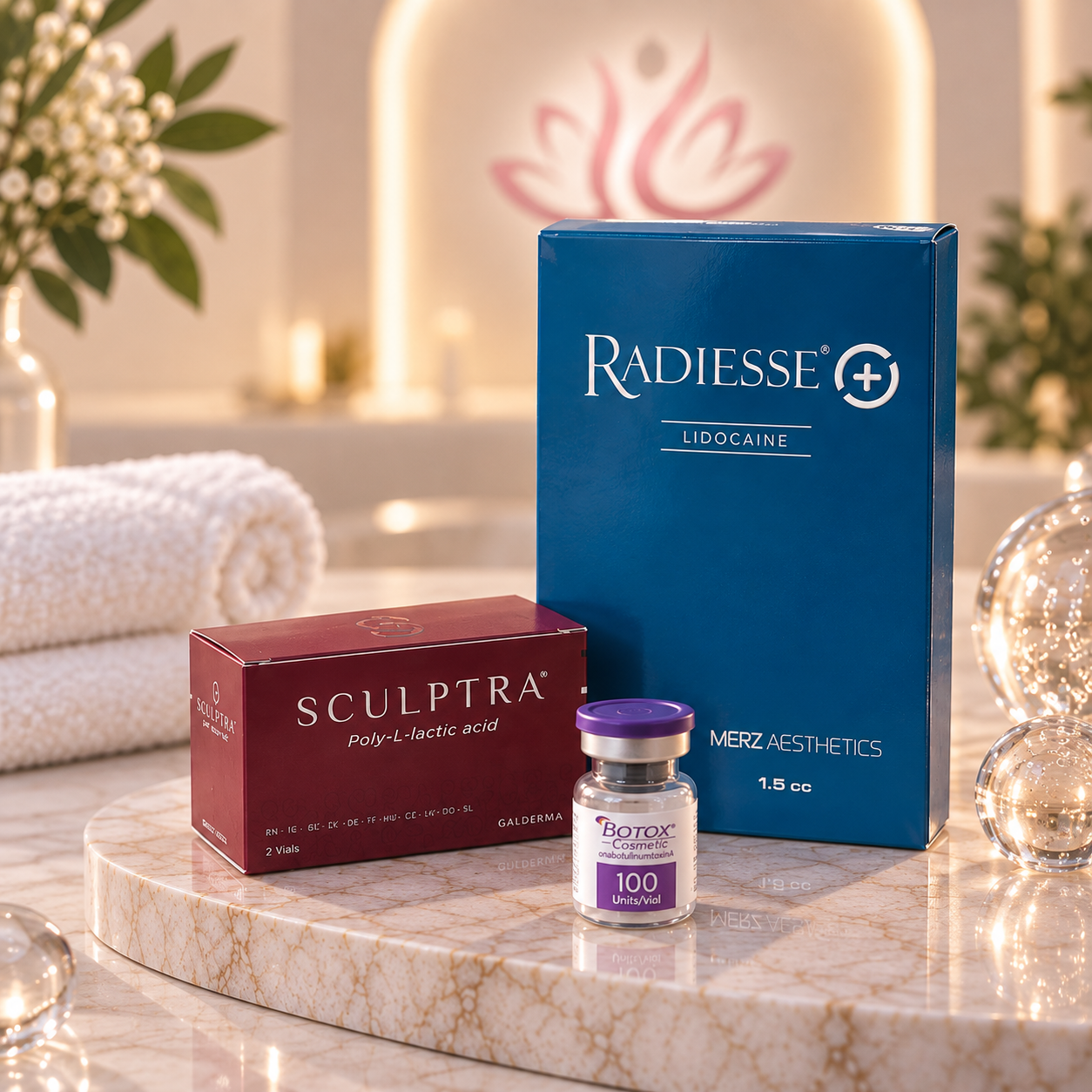 RENACE Full Face Botox + Bioestimulador Radiesse o Sculptra